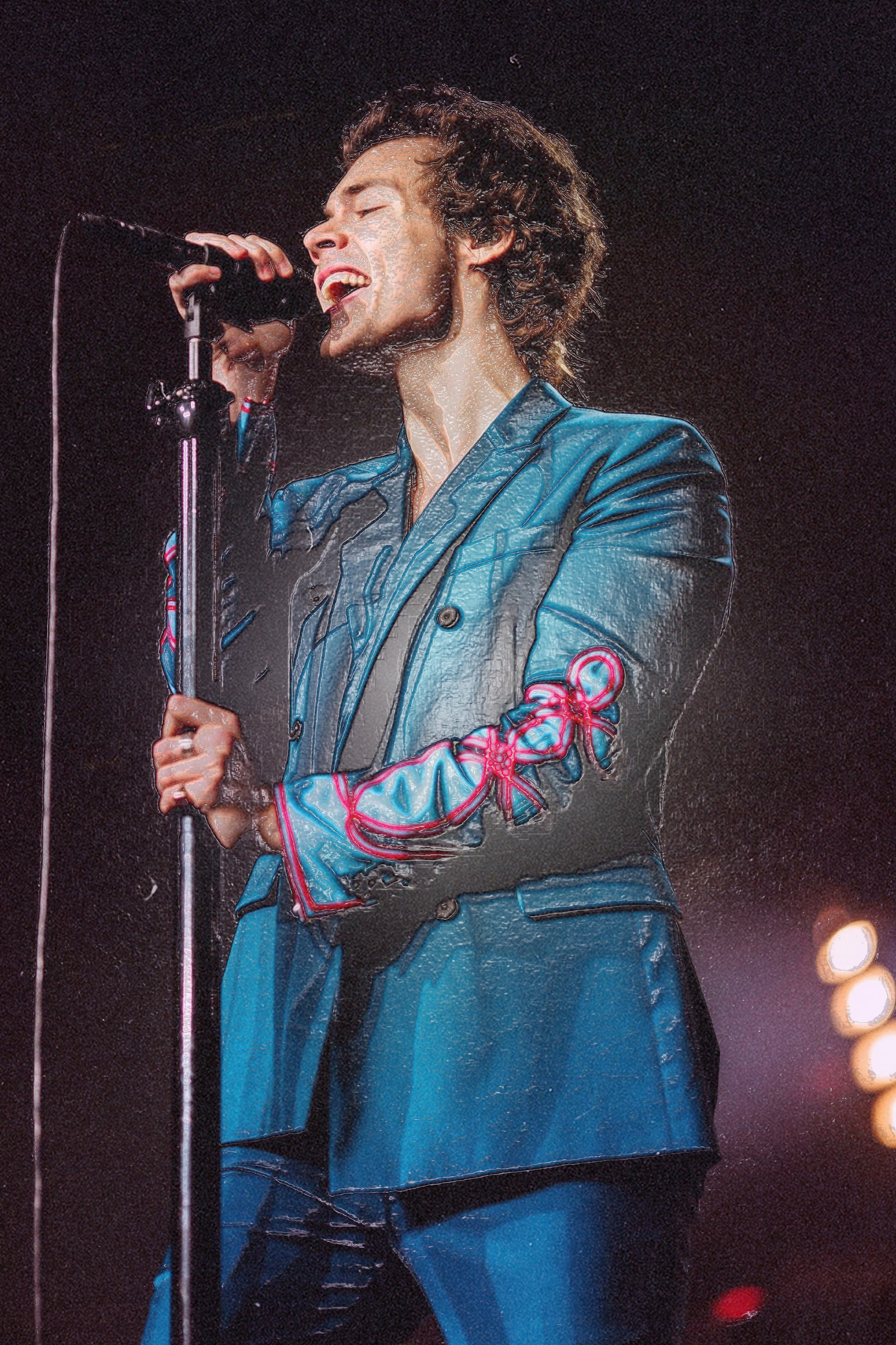 Harry Styles 'Blue Blazer' Poster