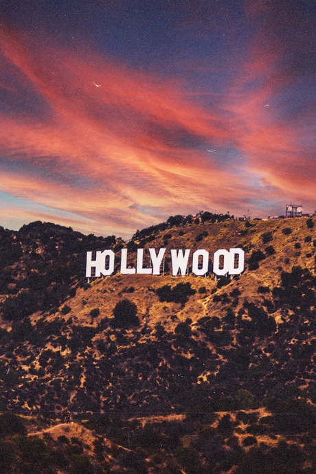 Hollywood Sunset' Poster