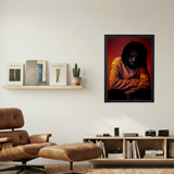 J Cole 'Portrait' Poster - Mockup 1