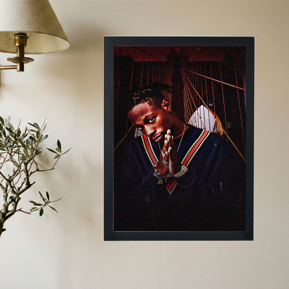 Joey Bada$$ 'Brooklyn Bridge' Poster - Mockup 2