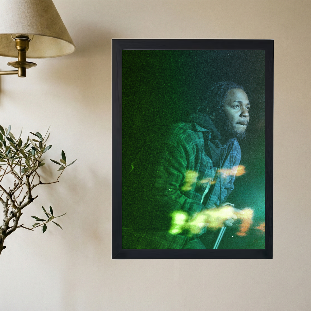 Kendrick Lamar 'Kung Fu Kenny' Poster - Mockup 2