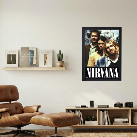 Nirvana 'Teen Spirit' Poster - Mockup 1