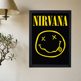 Nirvana 'Smile' Poster - Mockup 2