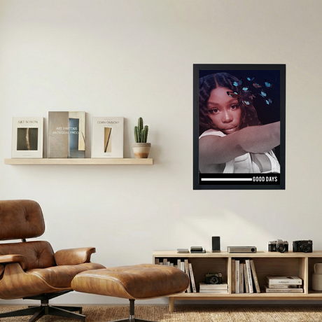 SZA 'Good Days' Poster V2 - Mockup 1