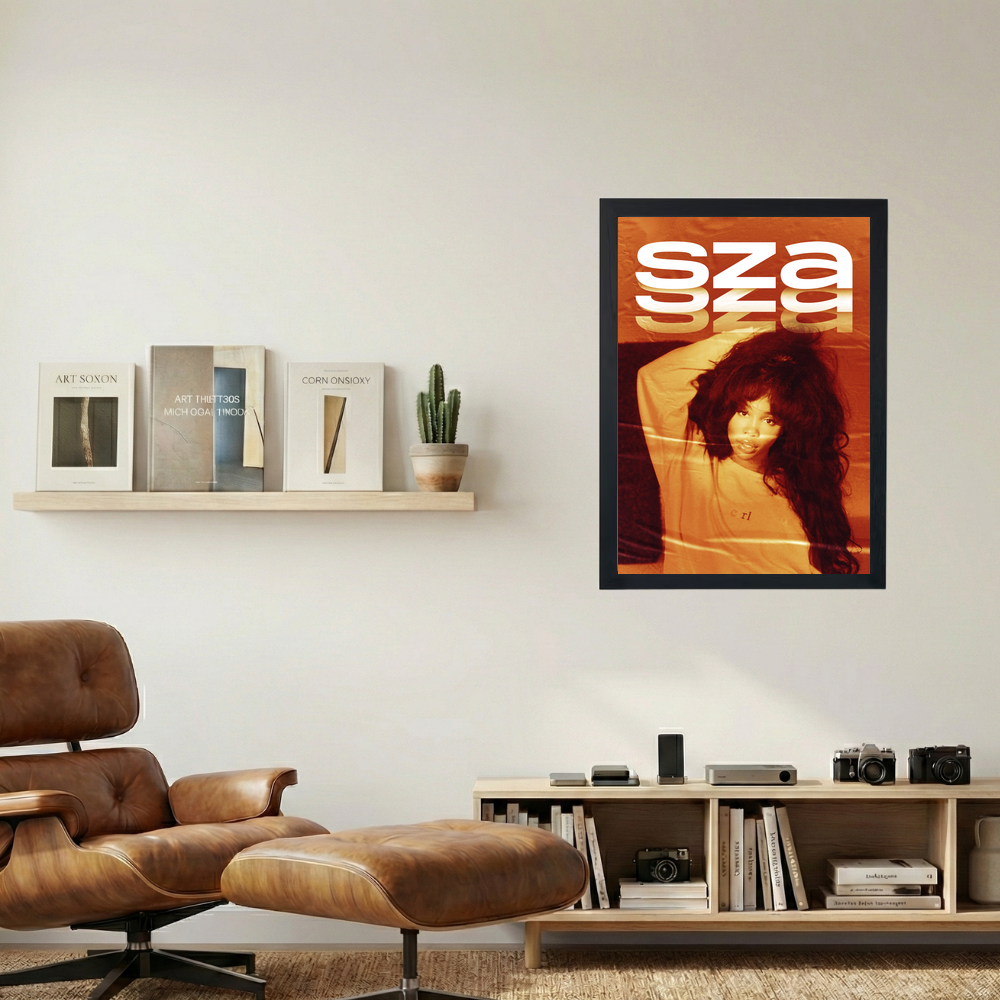 SZA 'CTRL' Poster - Mockup 1