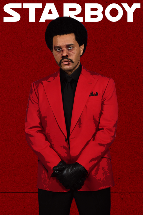 The Weeknd 'Starboy' Poster