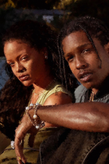 A$AP Rocky x Rihanna 'Bonnie and Clyde' Poster