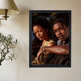 A$AP Rocky x Rihanna 'Bonnie and Clyde' Poster - Mockup 2