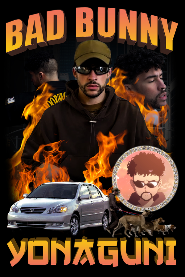 Bad Bunny 'Corolla' Poster