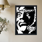 Playboi Carti 'Narcissist B&W' Poster - Mockup 2