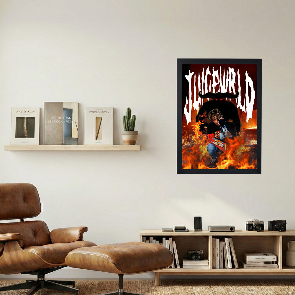 Juice Wrld 'Hell's Kitchen' Poster - Mockup 1