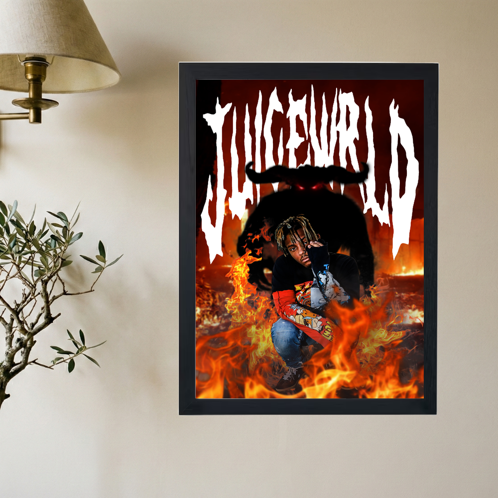 Juice Wrld 'Hell's Kitchen' Poster - Mockup 2