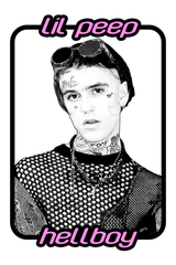 Lil Peep 'Hellboy' Poster