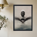 Frank Ocean 'Pink+White' Poster - Mockup 2