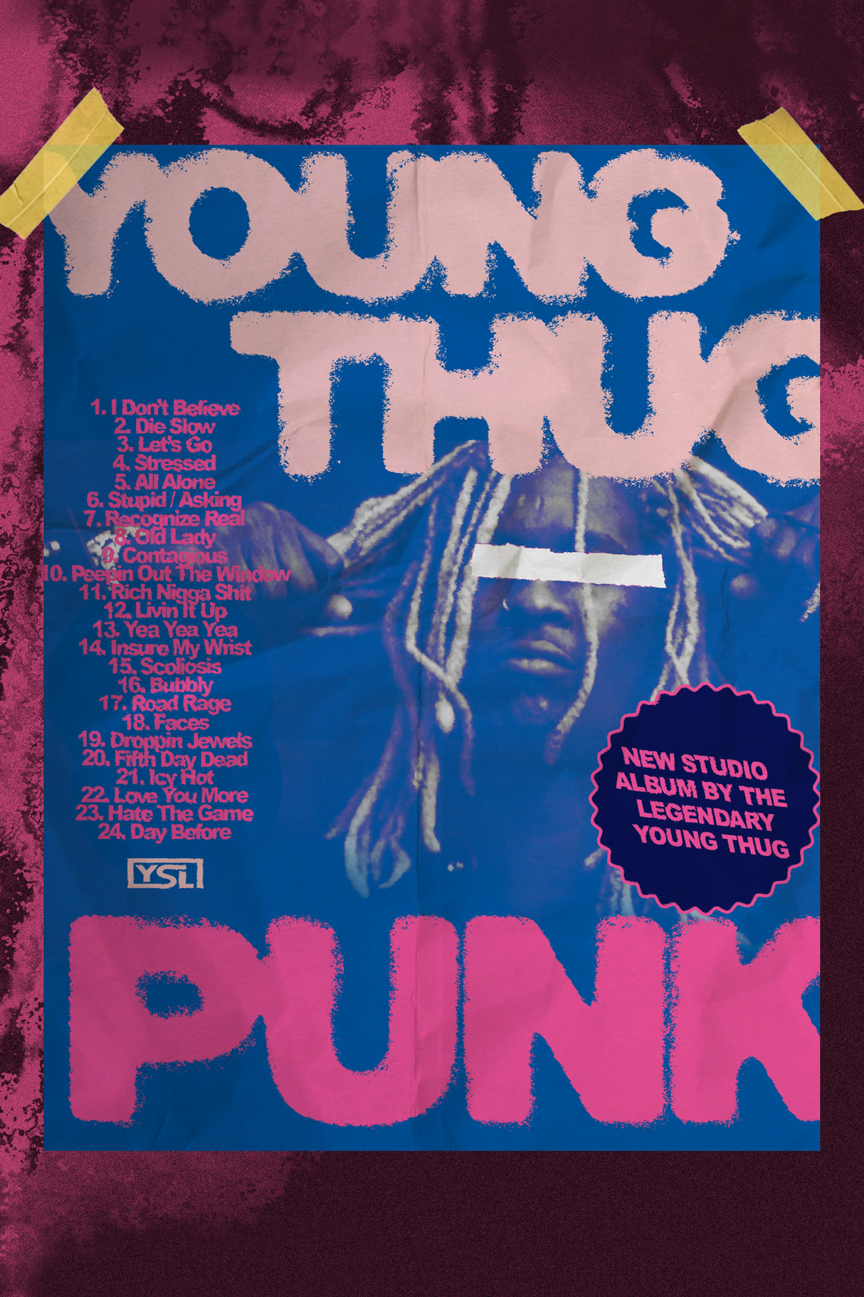 Young Thug 'PUNK' Poster