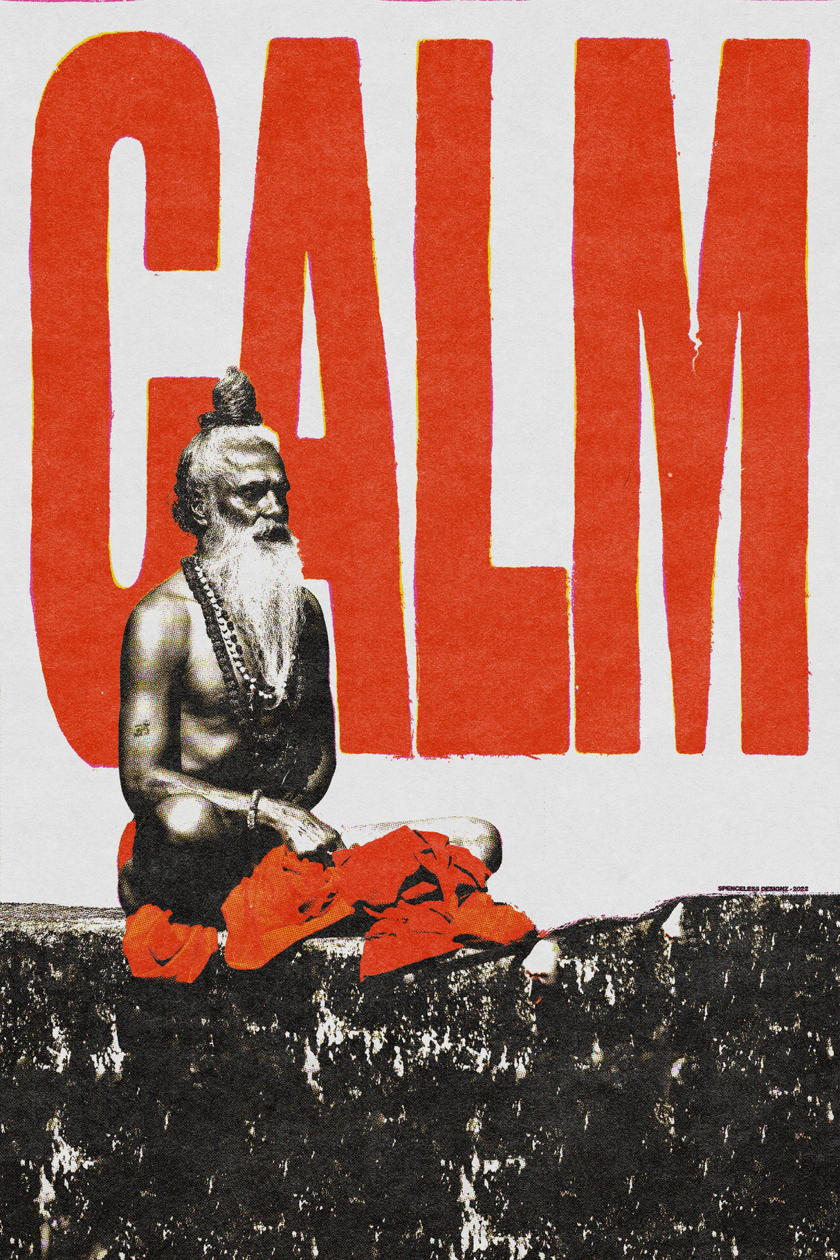 Stay Calm' Poster