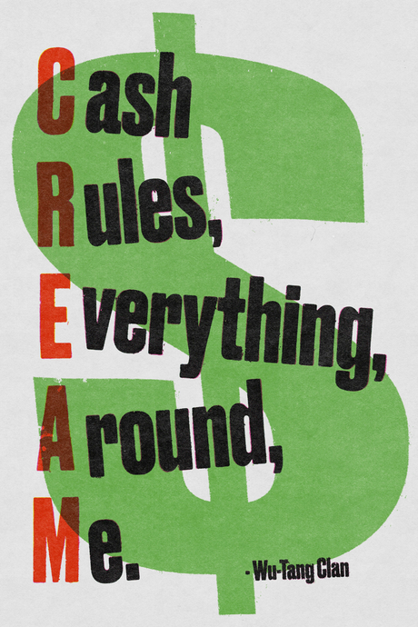 Wu-Tang Clan 'Cream White/Green' Poster