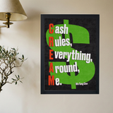 Wu-Tang Clan 'Cream Black/Green ' Poster - Mockup 2