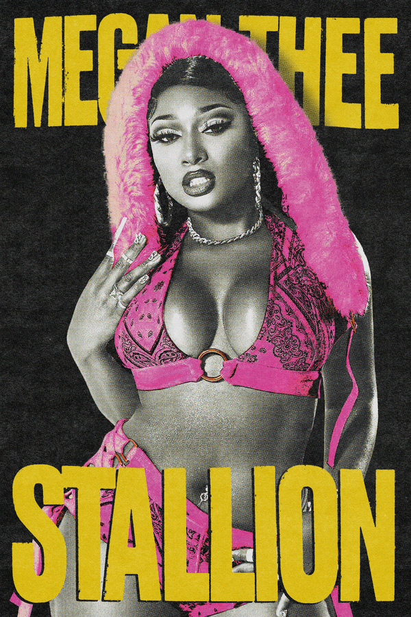 Megan Thee Stallion 'Pink' Poster
