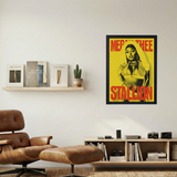 Megan Thee Stallion 'Yellow' Poster - Mockup 1
