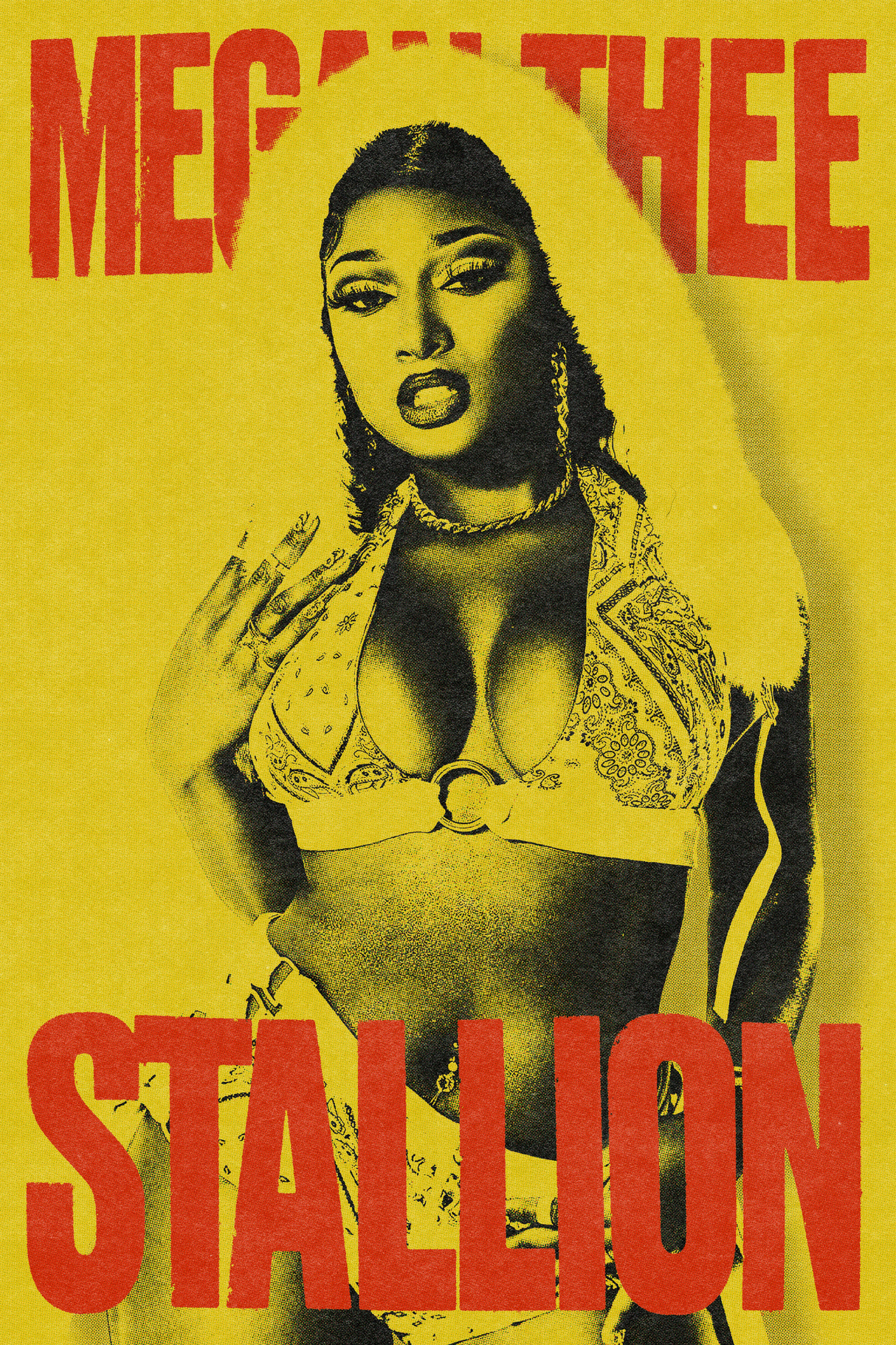 Megan Thee Stallion 'Yellow' Poster