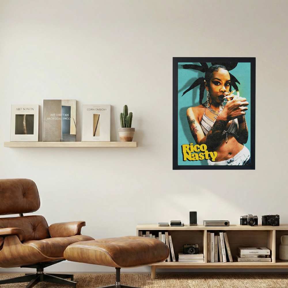 Rico Nasty 'J' Poster - Mockup 1
