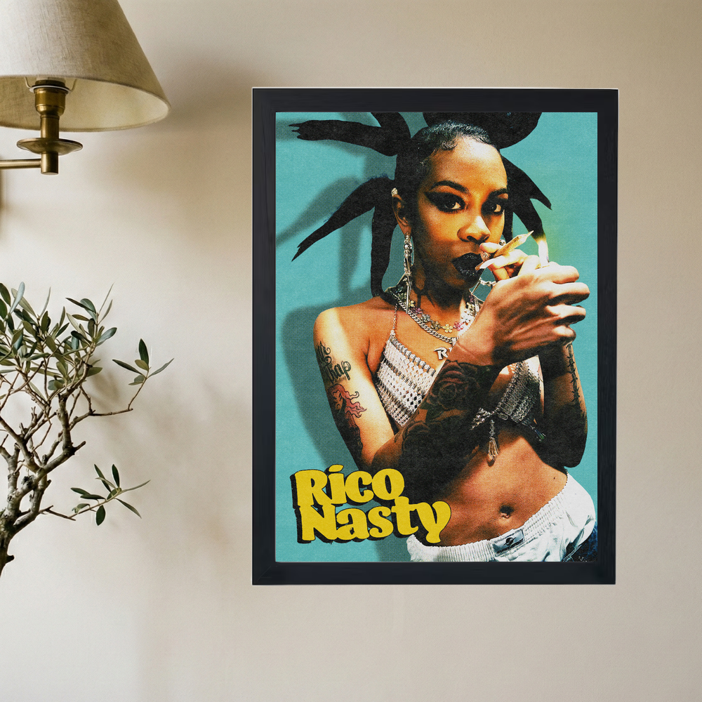 Rico Nasty 'J' Poster - Mockup 2