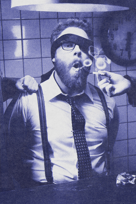 Seth Rogan 'Blowing O's' Poster