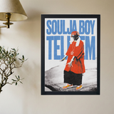 Soulja Boy 'Tell Em Blue' Poster - Mockup 2