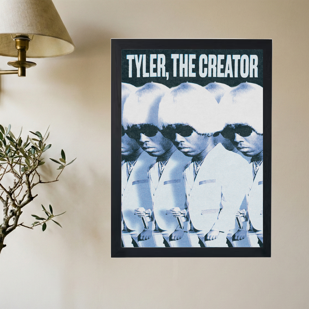 Tyler the Creator 'Igor Silver' Poster - Mockup 2