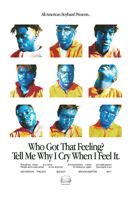 BROCKHAMPTON 'Fab 9' Poster