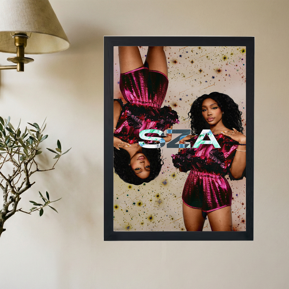 SZA  'Romper' Poster - Mockup 2