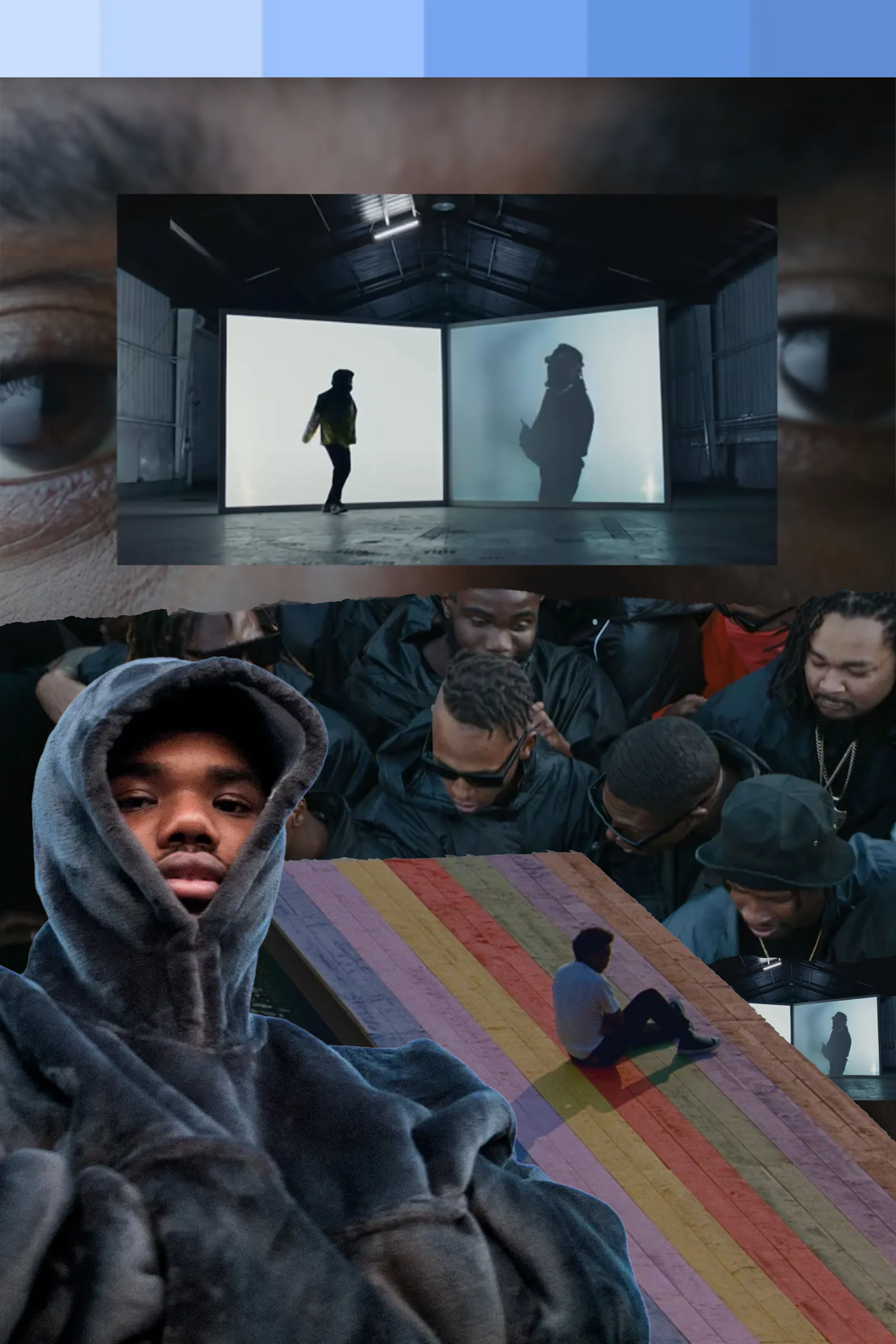 Baby Keem x Kanye 'PRAISE GOD MEDLEY' Poster