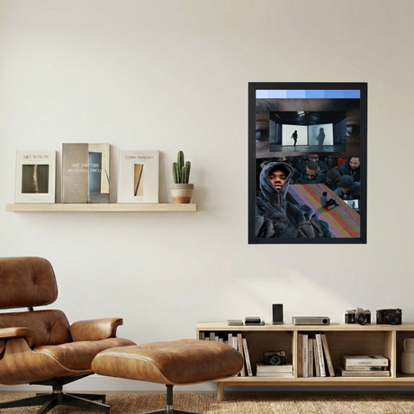 Baby Keem x Kanye 'PRAISE GOD MEDLEY' Poster - Mockup 1