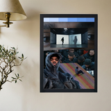 Baby Keem x Kanye 'PRAISE GOD MEDLEY' Poster - Mockup 2