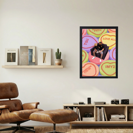 Drake 'Adonis Lover Boy' Painting Poster - Mockup 1