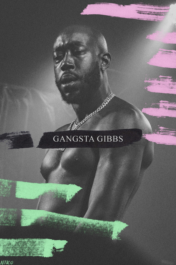 Freddie Gibbs 'Gansta Gibbs' Poster
