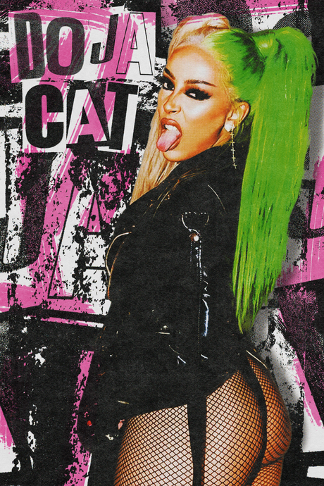 Doja Cat 'Tongue Out' Poster