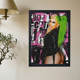 Doja Cat 'Tongue Out' Poster - Mockup 2