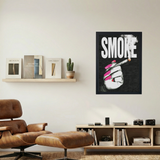 Blowing Smoke' Poster - Mockup 1