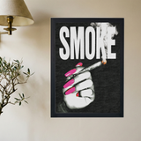 Blowing Smoke' Poster - Mockup 2