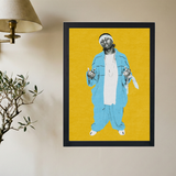 Lil Wayne 'OG Yellow' Poster - Mockup 2