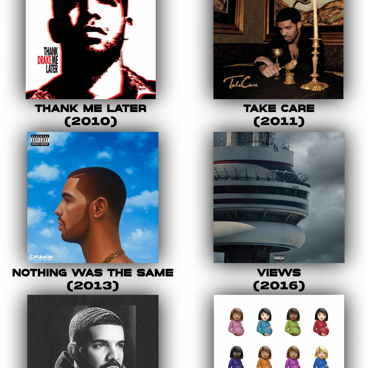 Drake 'Discography' Poster – PRNTD