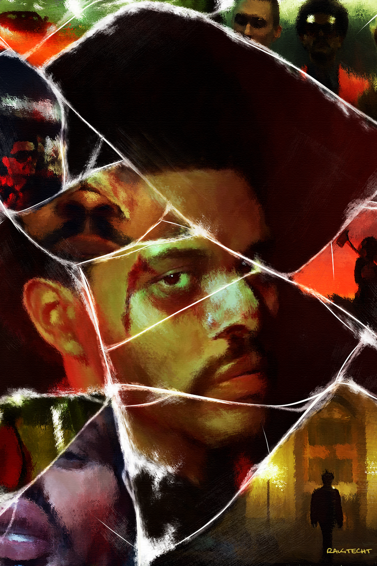 The Weeknd 'After Hours' Scrapbook Poster