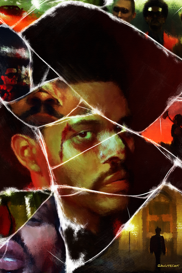 The Weeknd 'After Hours' Scrapbook Poster