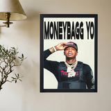 Moneybagg Yo 'Fitted' Poster - Mockup 2