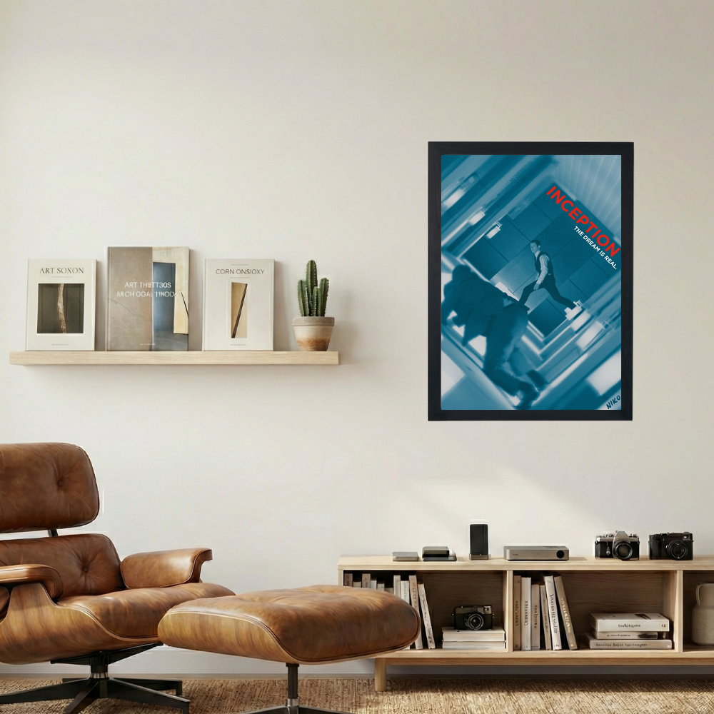 Inception 'Dream is Real' Poster - Mockup 1
