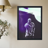 Kendrick Lamar 'Compton Image' Poster - Mockup 2