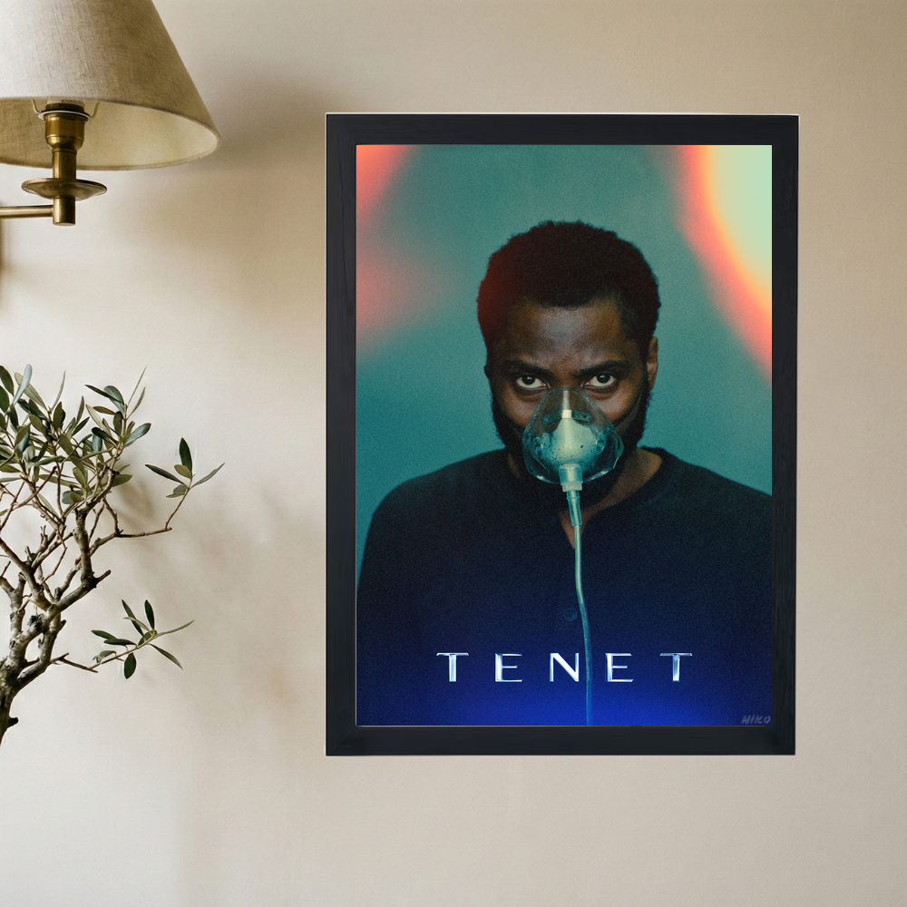 Tenet 'Masked' Poster - Mockup 2