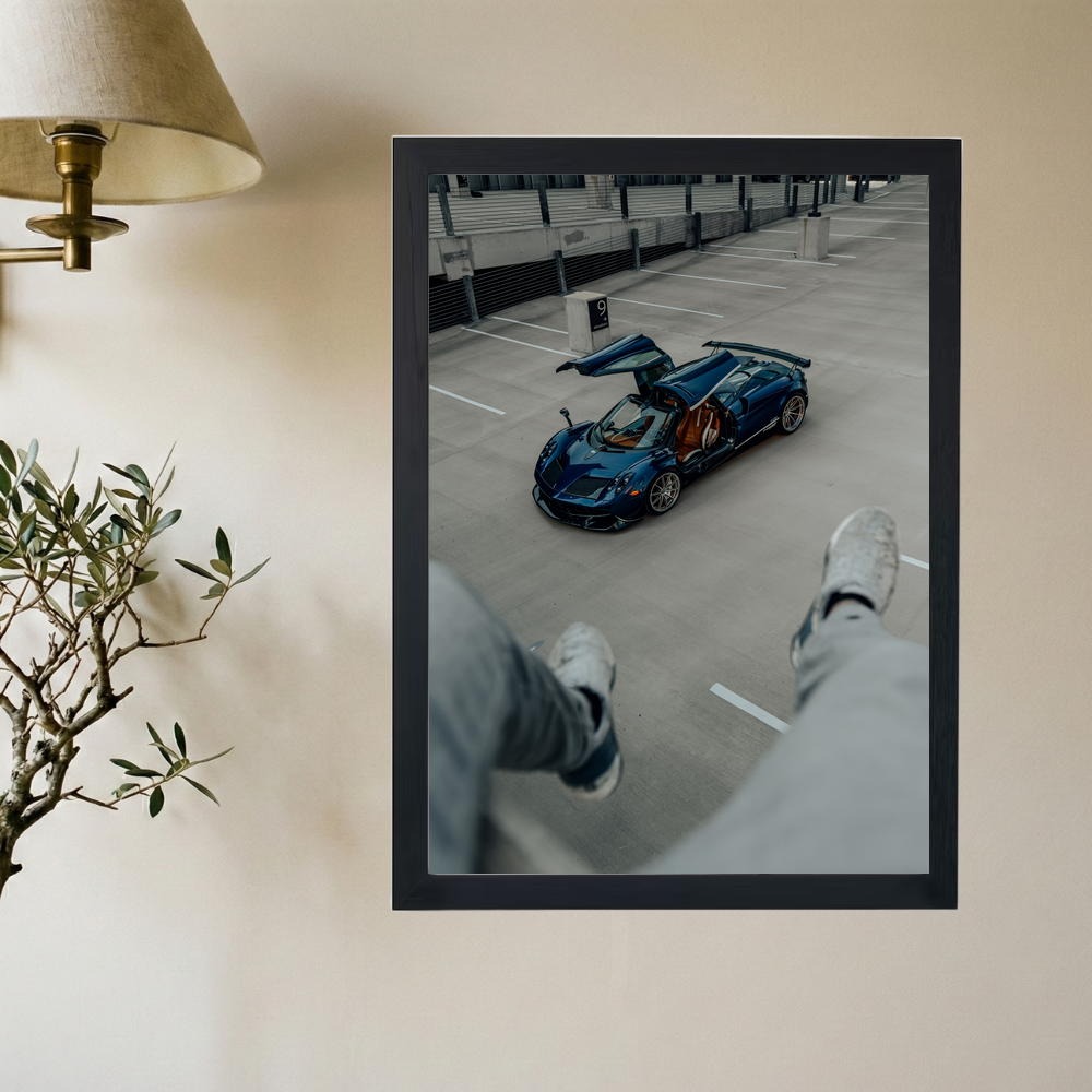 Pagani 'Heights' Poster - Mockup 2
